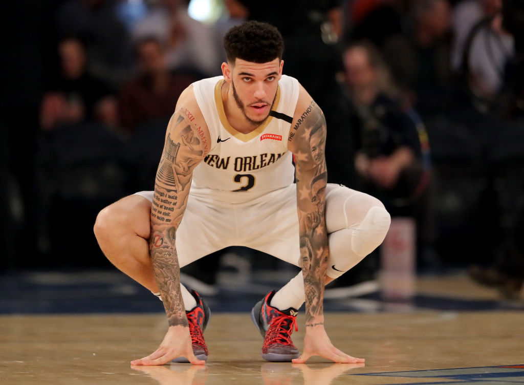 Lonzo Ball, New Orleans Pelicans, New York Knicks