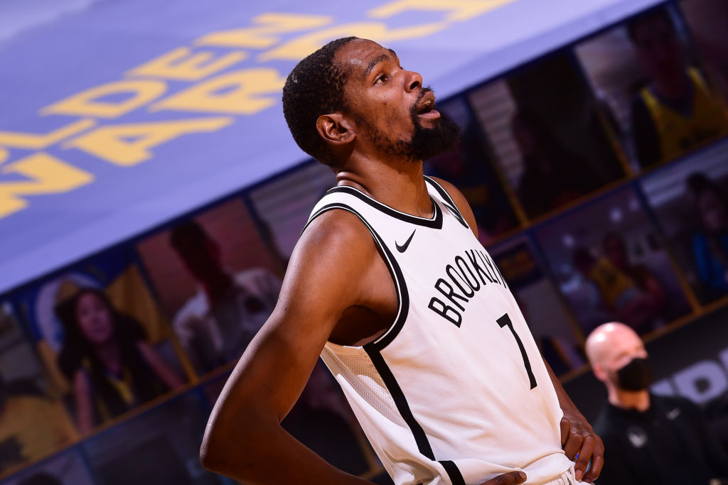 Kevin Durant of the Brooklyn Nets