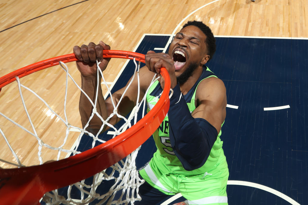 Malik Beasley of the Minnesota Timberwolves