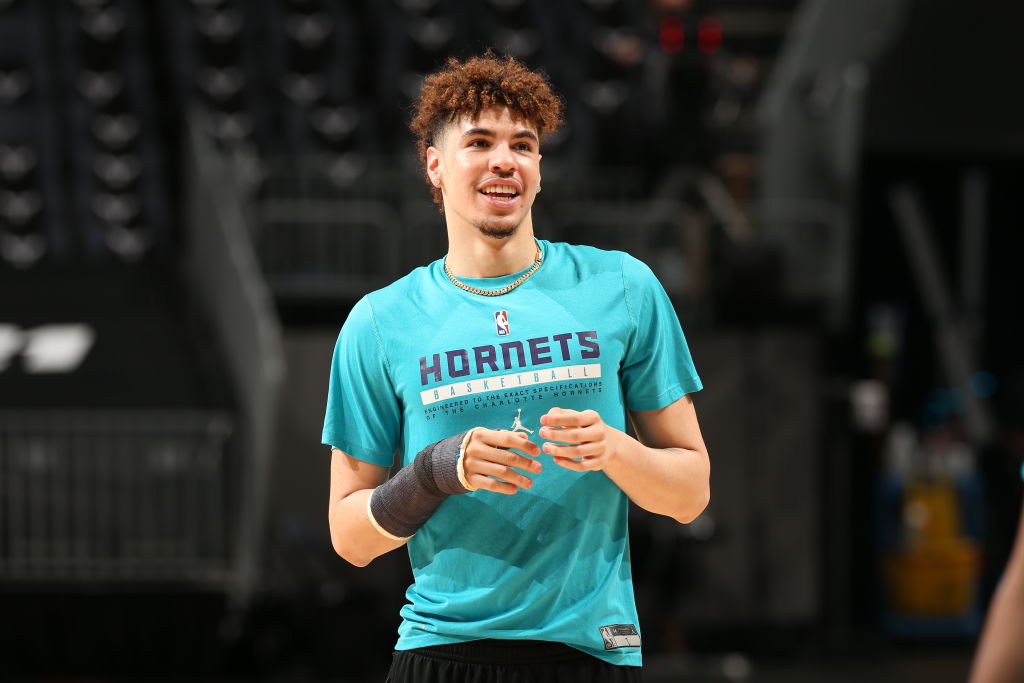 LaMelo Ball of the Charlotte Hornets