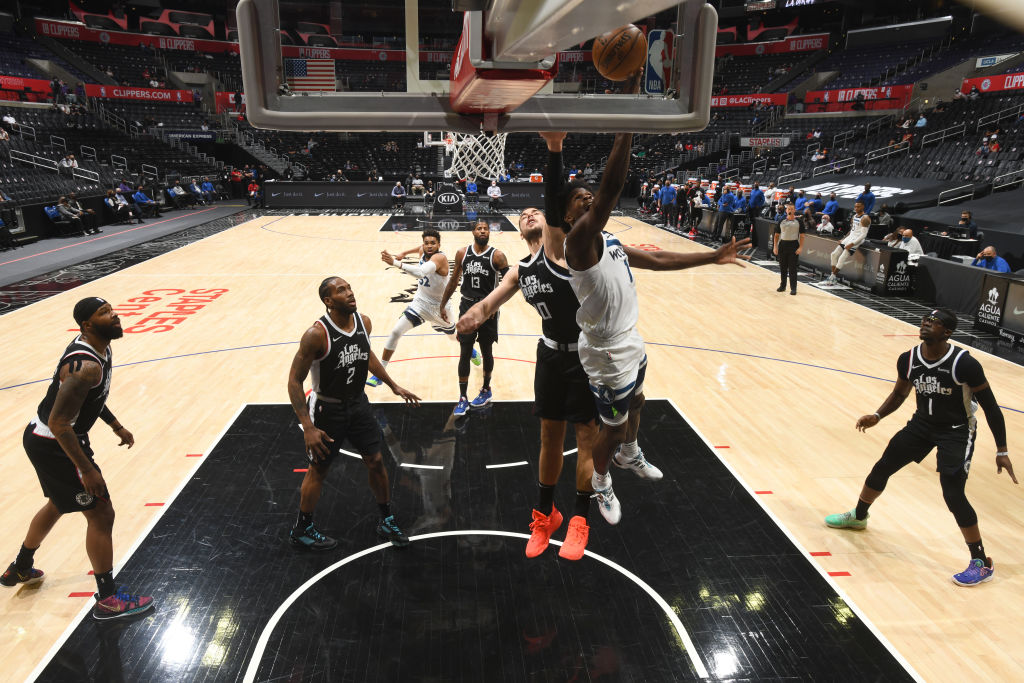 Anthony Edwards of the Minnesota Timberwolves