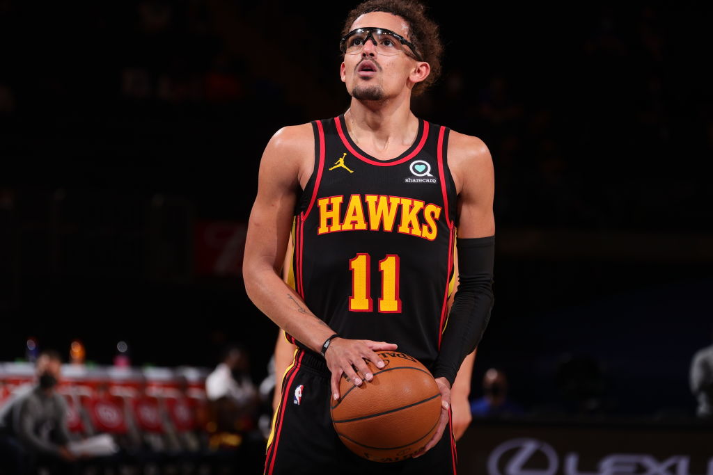 Trae Young of the Atlanta Hawks