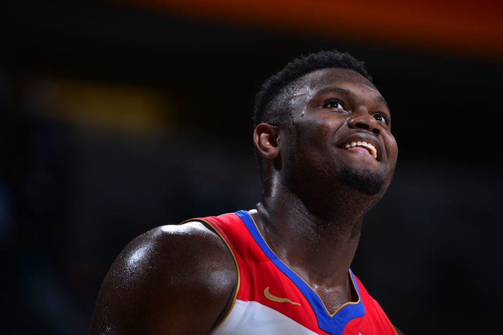 Zion Williamson of the New Orleans Pelicans