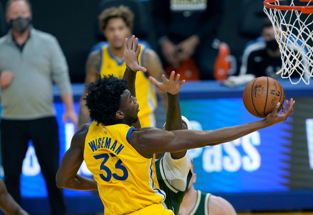 James Wiseman of the Golden State Warriors