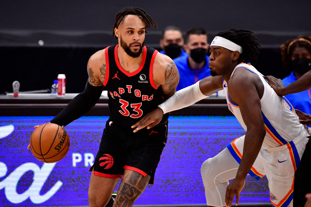 Gary Trent Jr. of the Toronto Raptors