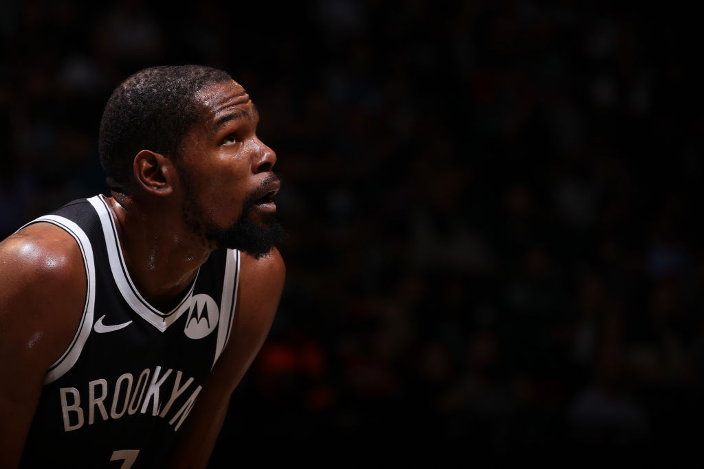 Kevin Durant of the Brooklyn Nets