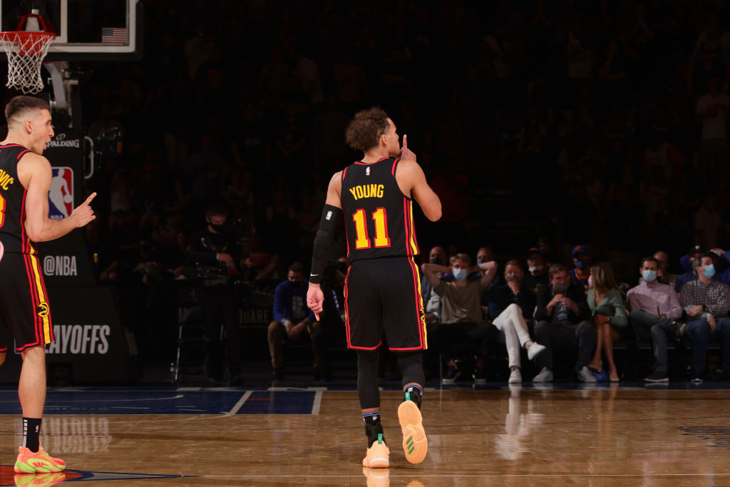 Trae Young of the Atlanta Hawks