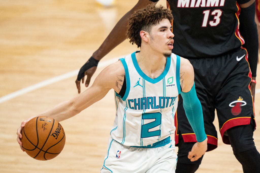 LaMelo Ball of the Charlotte Hornets
