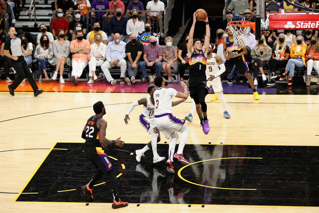 Devin Booker of the Phoenix Suns