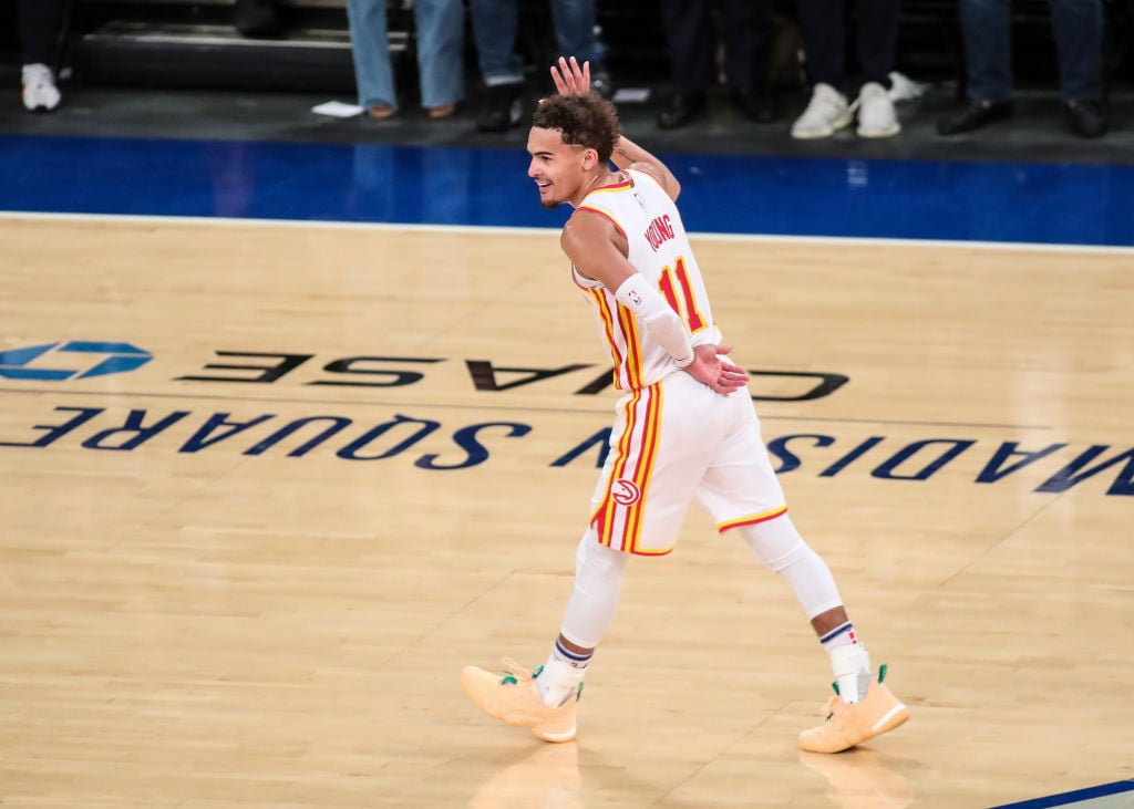 Trae Young of the Atlanta Hawks