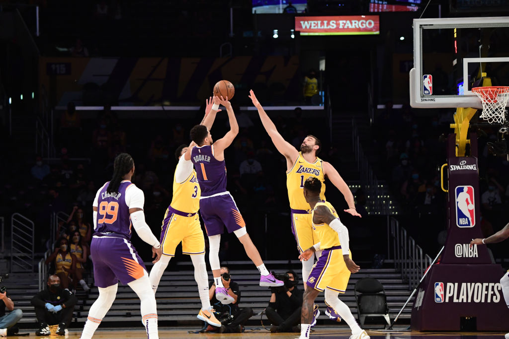 Devin Booker of the Phoenix Suns