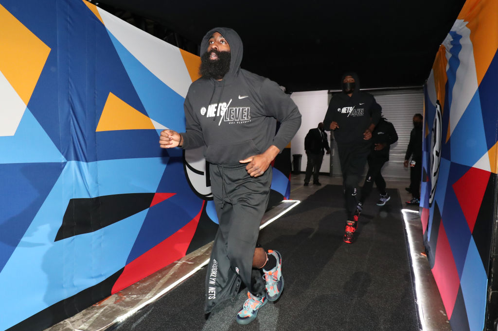 James Harden of the Brooklyn Nets