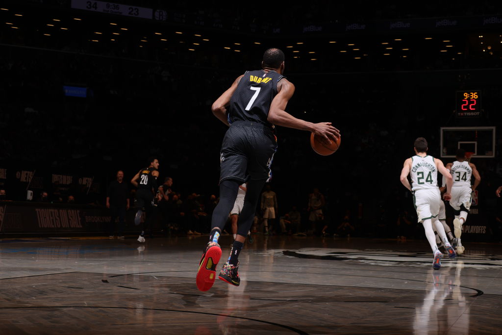 Kevin Durant of the Brooklyn Nets