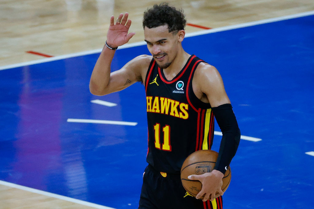 Trae Young of The Atlanta Hawks