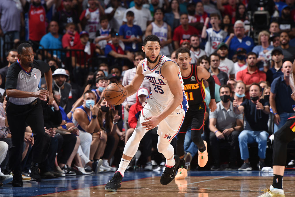 Ben Simmons of the Philadelphia 76ers