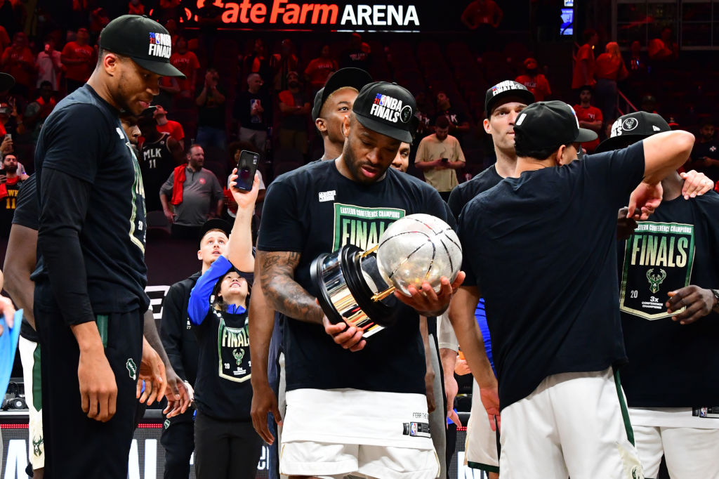 PJ Tucker of the Milwaukee Bucks