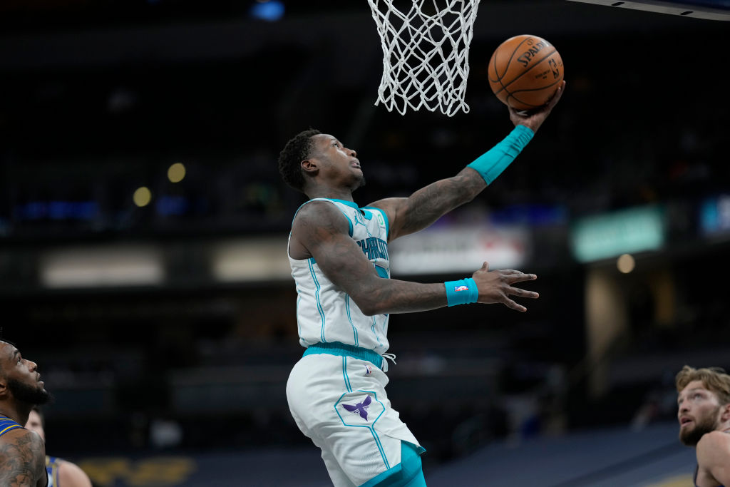 Terry Rozier of the Charlotte Hornets