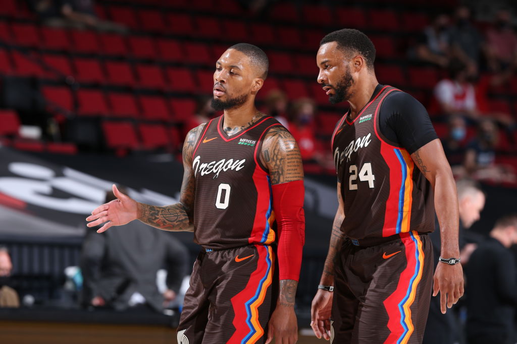 Norman Powell of the Portland Trail Blazers