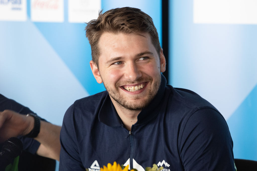 Luka Doncic of the Dallas Mavericks
