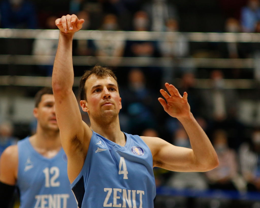 Kevin Pangos of the Cleveland Cavaliers