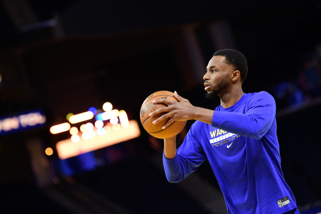 Andrew Wiggins of the Golden State Warriors