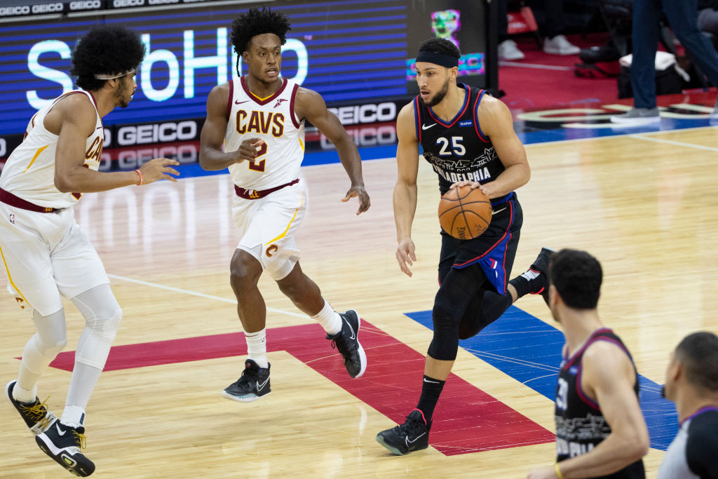 Ben Simmons against the Cleveland Cavaliers