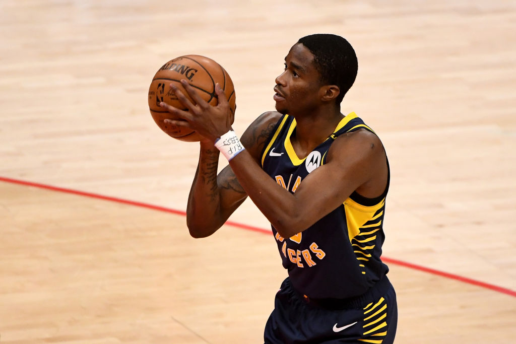 Edmond Sumner of the Indiana Pacers