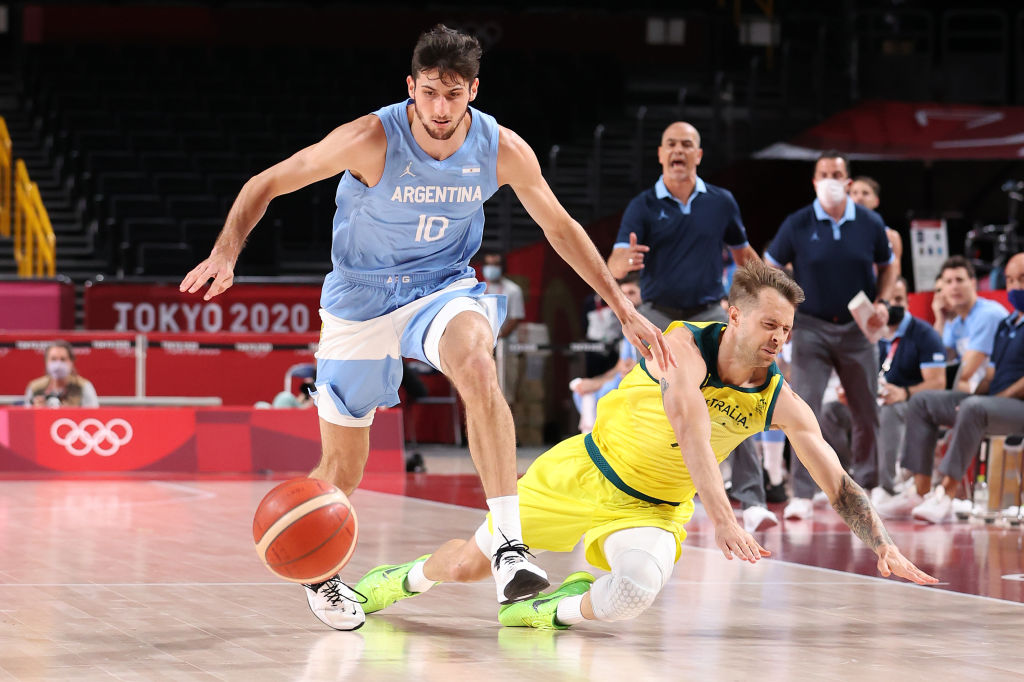 Leandro Bolmaro of the Minnesota Timberwolves