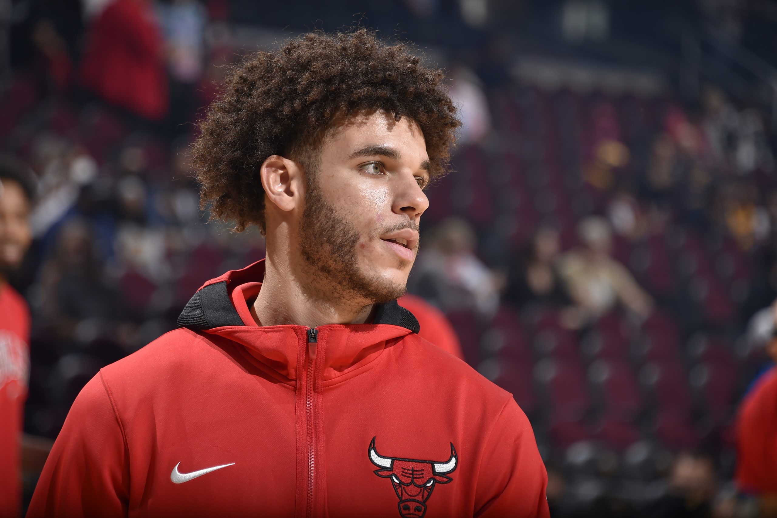Lonzo Ball of the Chicago Bulls