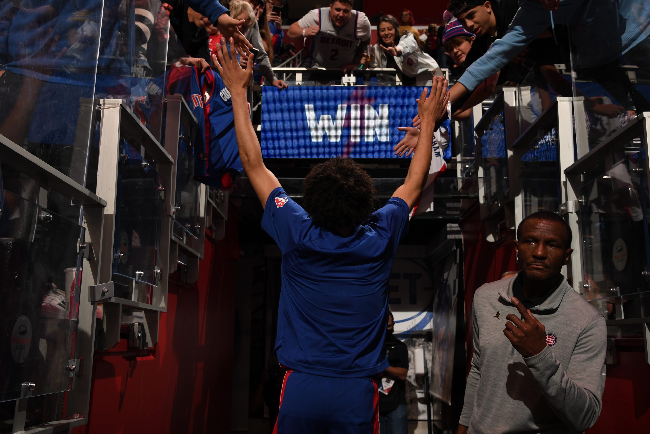 Cade Cunningham of the Detroit Pistons