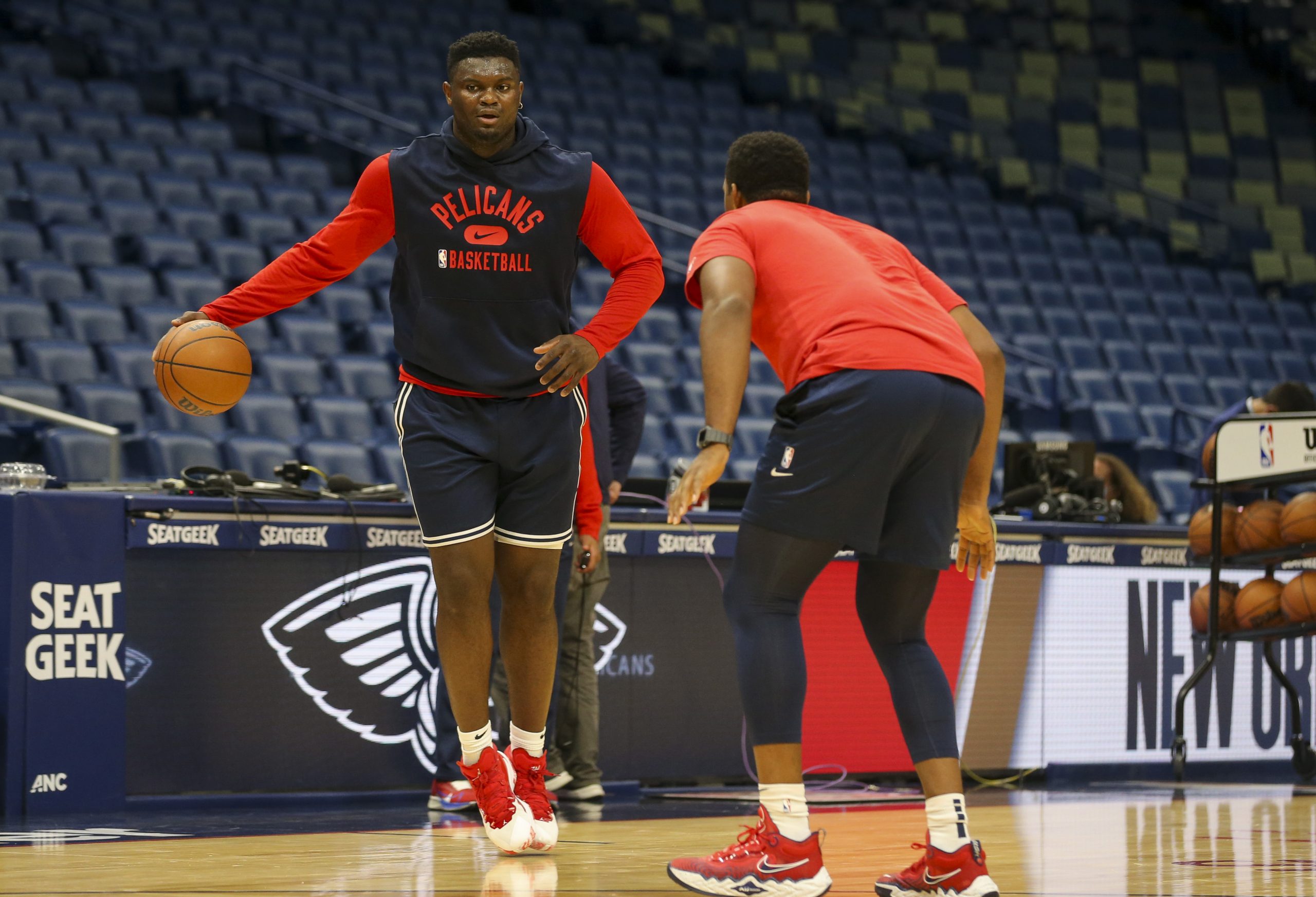 Zion Williamson of the New Orleans Pelicans