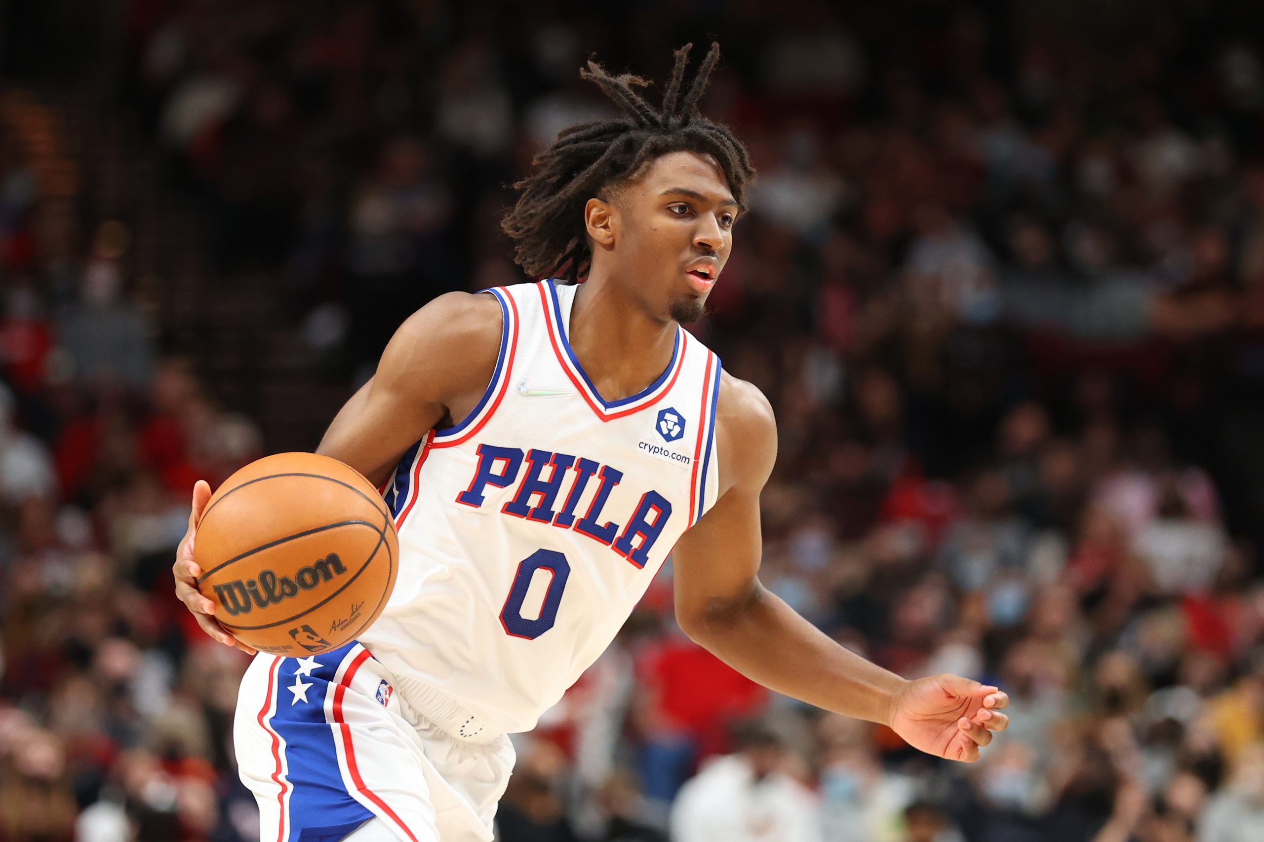 Tyrese Maxey of the Philadelphia 76ers