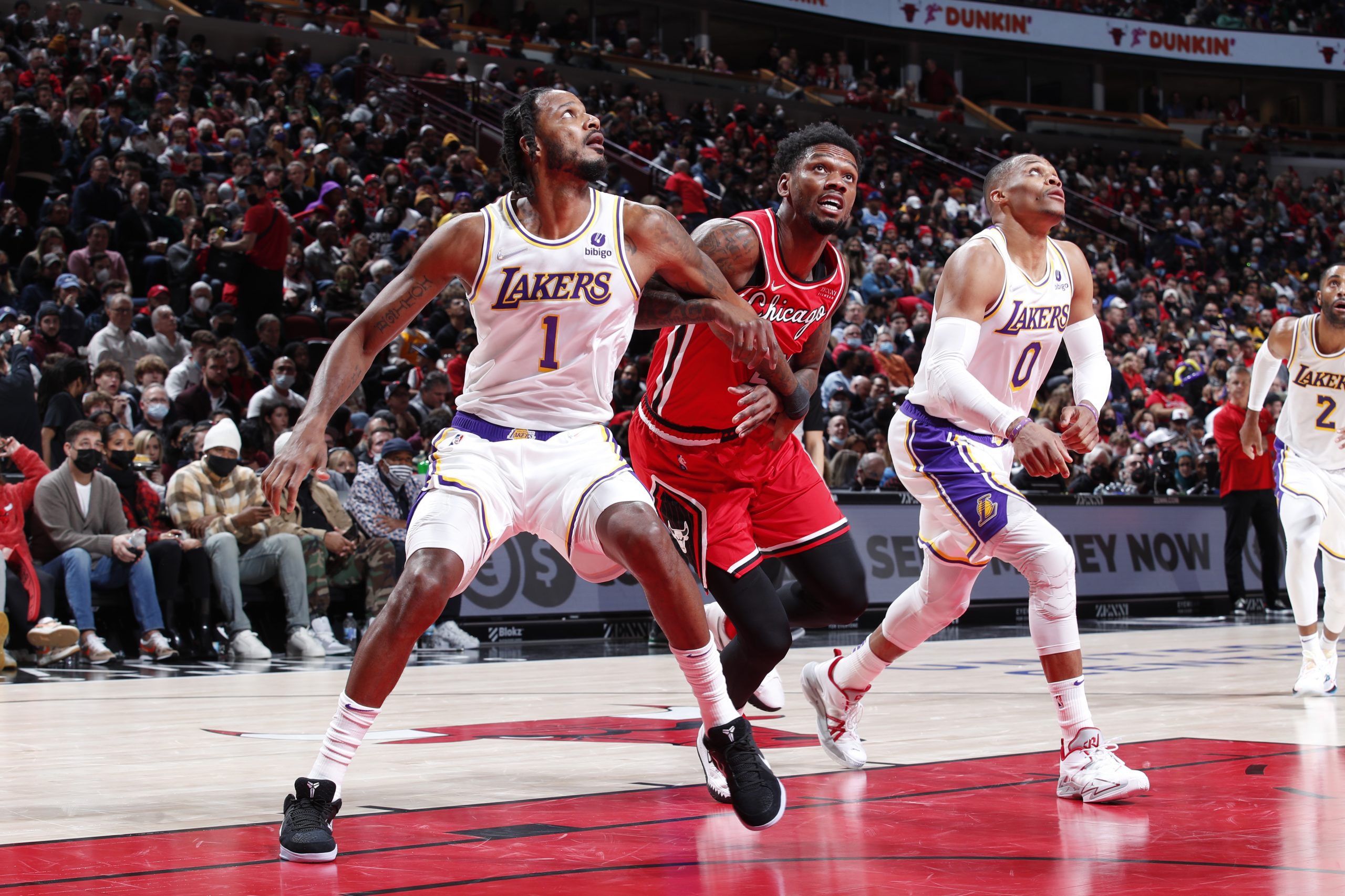 Trevor Ariza of the Los Angeles Lakers