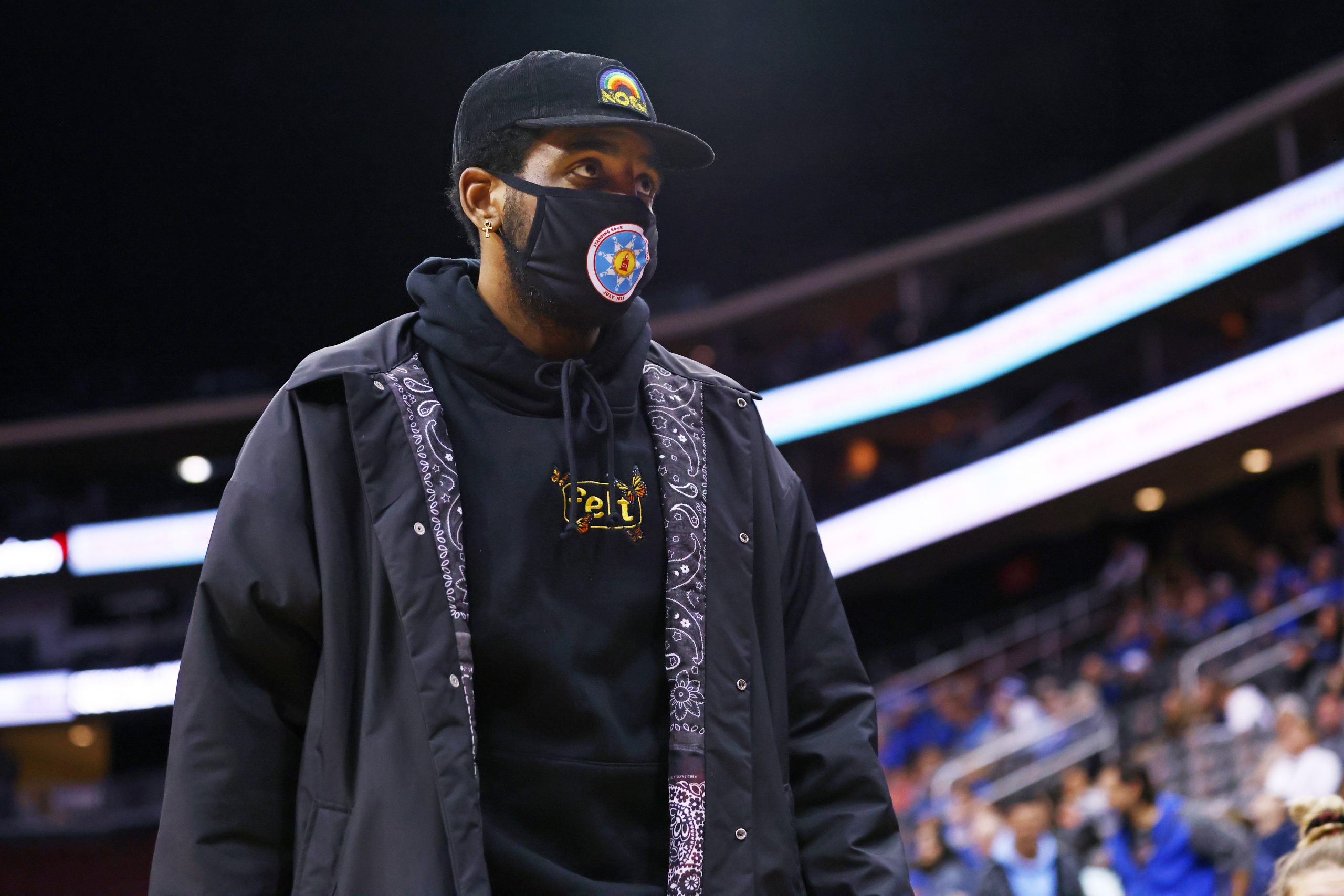 Kyrie Irving of the Brooklyn Nets