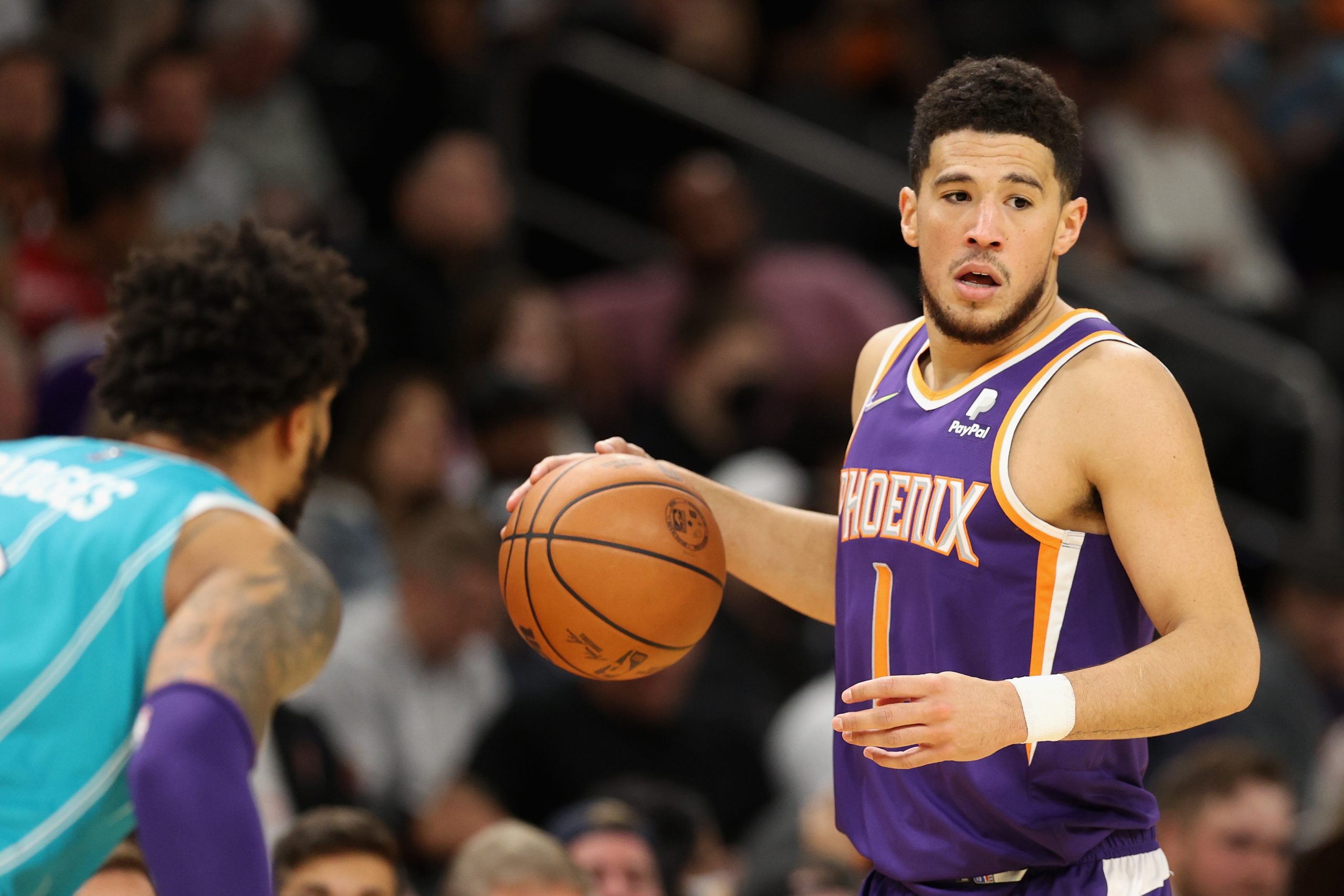 Devin Booker of the Phoenix Suns