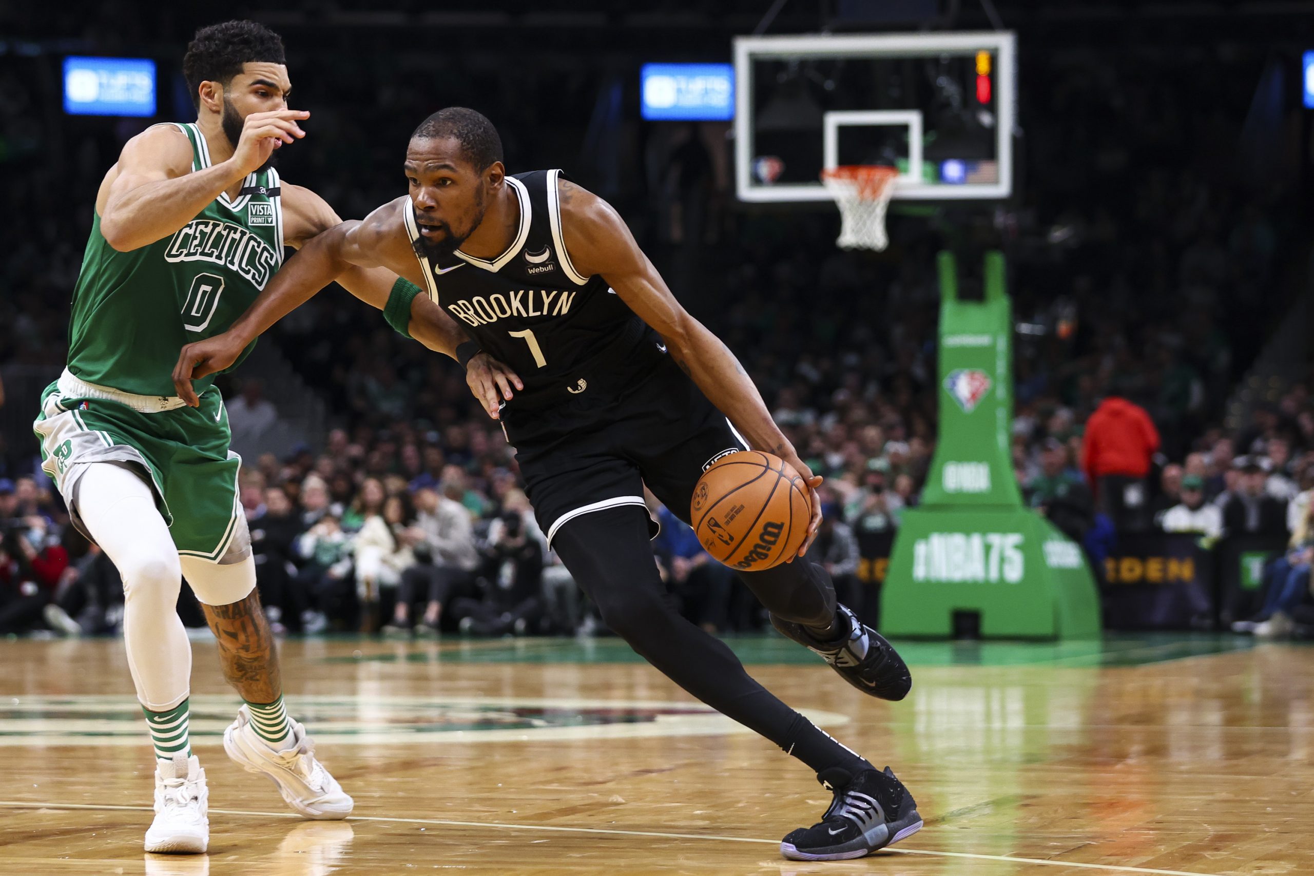 Kevin Durant of the Brooklyn Nets