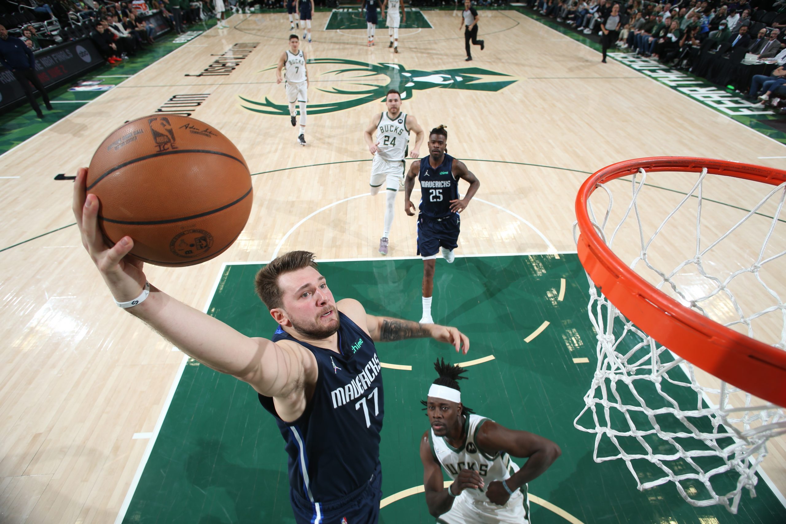 Luka Doncic of the Dallas Mavericks