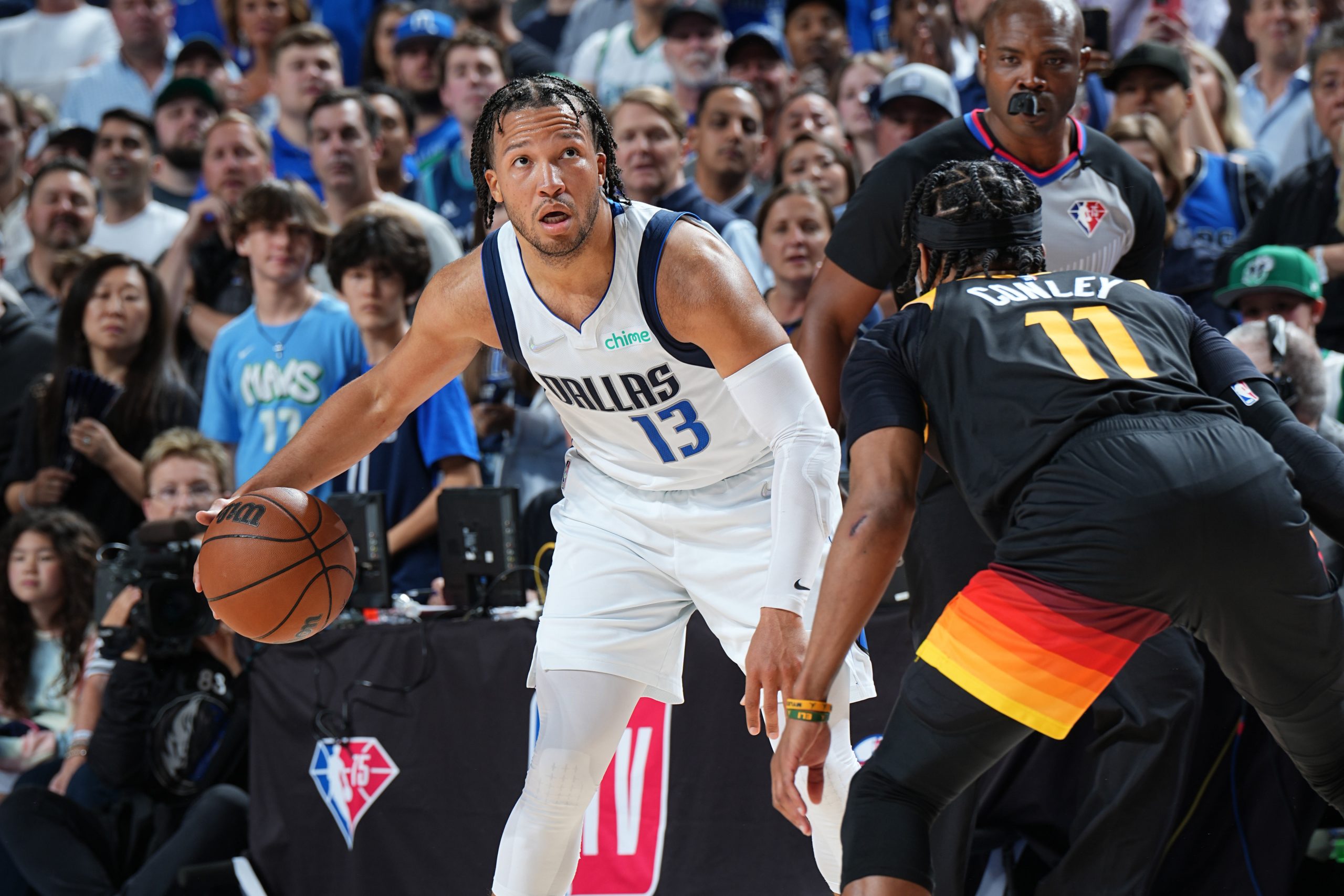 Jalen Brunson of the Dallas Mavericks