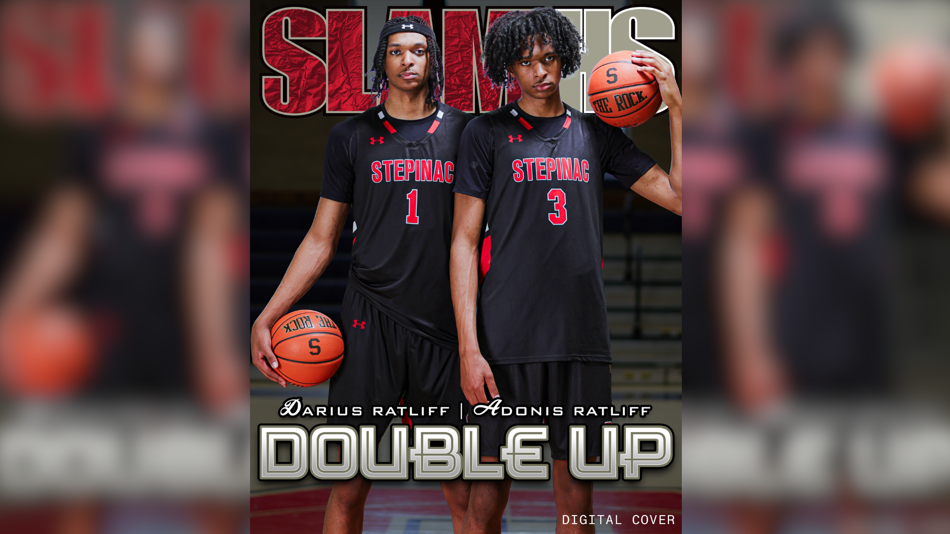 Two For Two: Twins Adonis and Darius Ratliff Grace the Latest SLAM HS Digital Cover